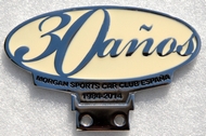 badge Morgan :MSCCE 30 anos cream badge Morgan :MSCCE 30 anos cream